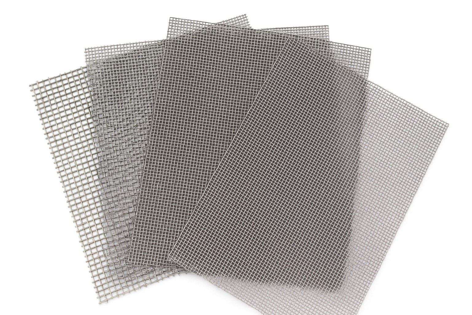 Mallas entretejidas y milimétricas